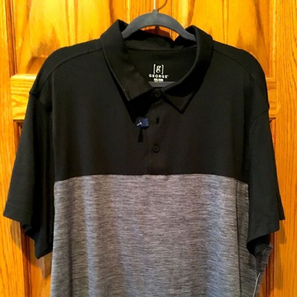 NWOT Men’s Two Tone Color Short Sleeve Cardigan - Picture 1 of 3